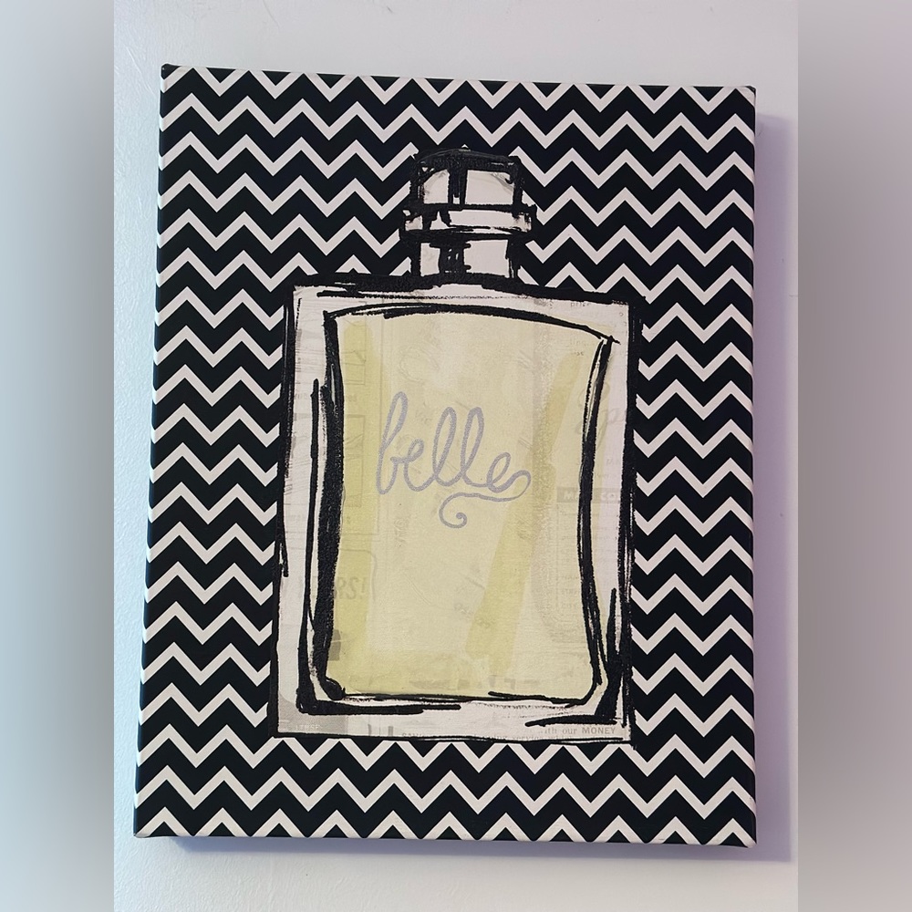 Perfume canvas picture